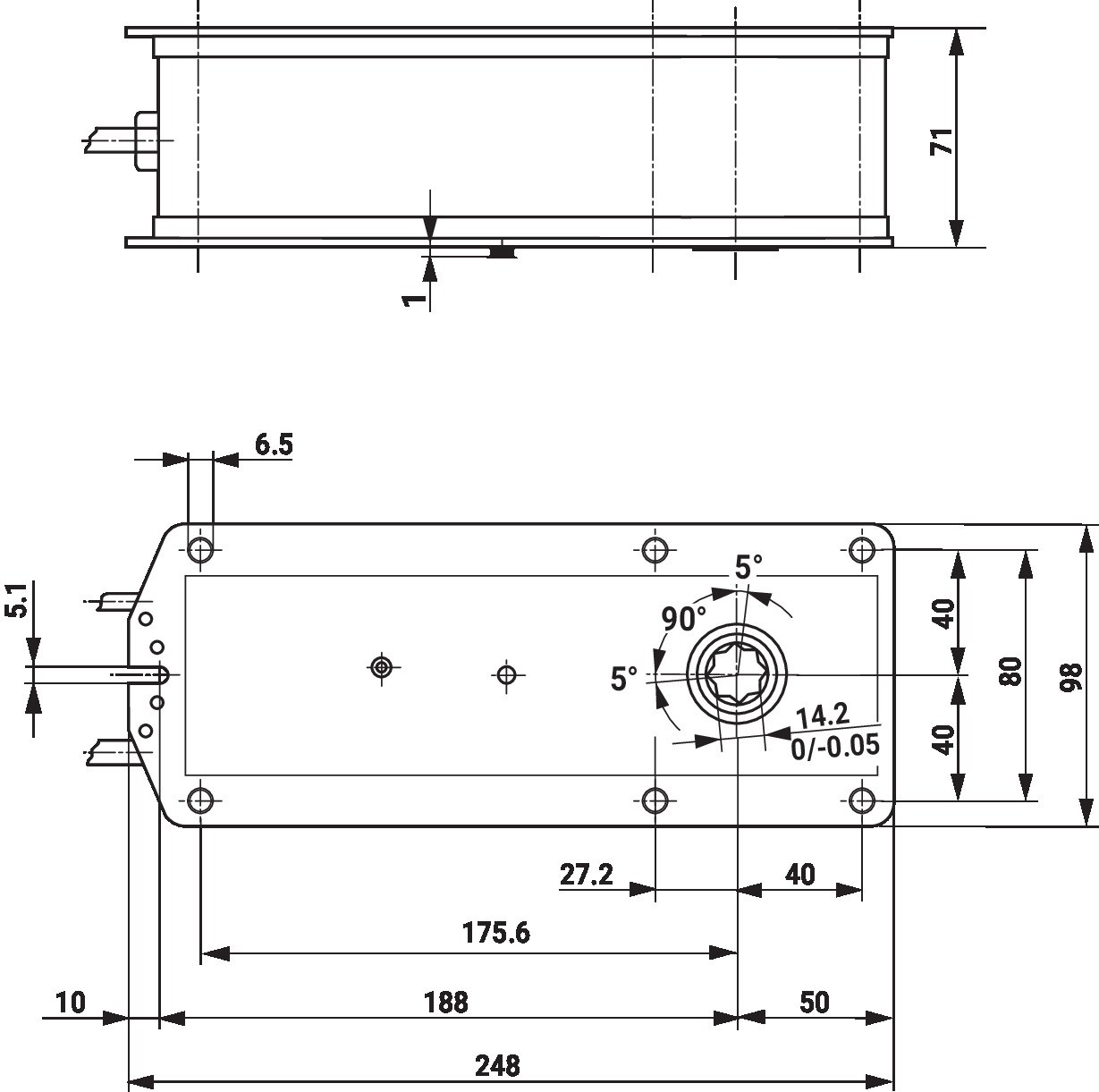Электропривод Belimo BE24 (40 Н·м)