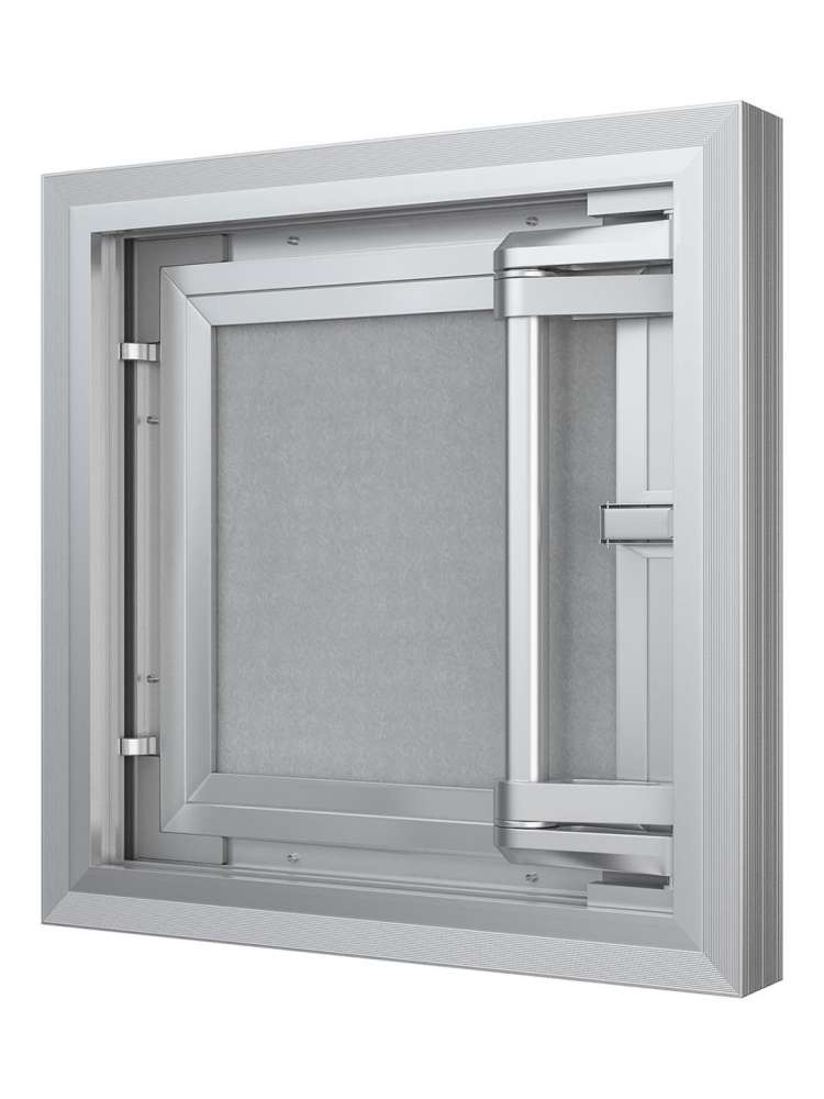 Люк ревизионный D Ceramo Comfort 500х600 скрытый монтаж усиленная петля алюминий EVECS