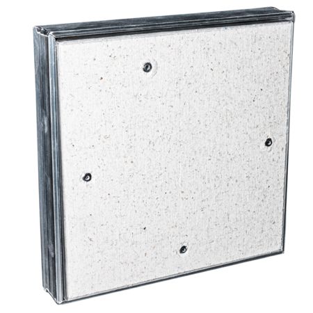 Люк ревизионный D Ceramo 600х500 скрытый монтаж съемный алюминий EVECS