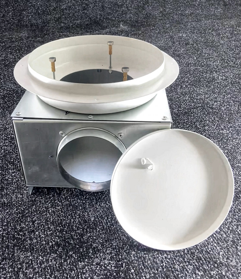 Круглый диффузор скрытого монтажа с пленум-боксом ACD-КСД