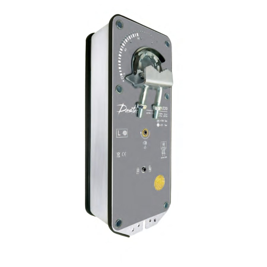 Электропривод Dastech AR-20N24S-R 20 Н·м, 24 В, 0–10 В, с возвратной пружиной