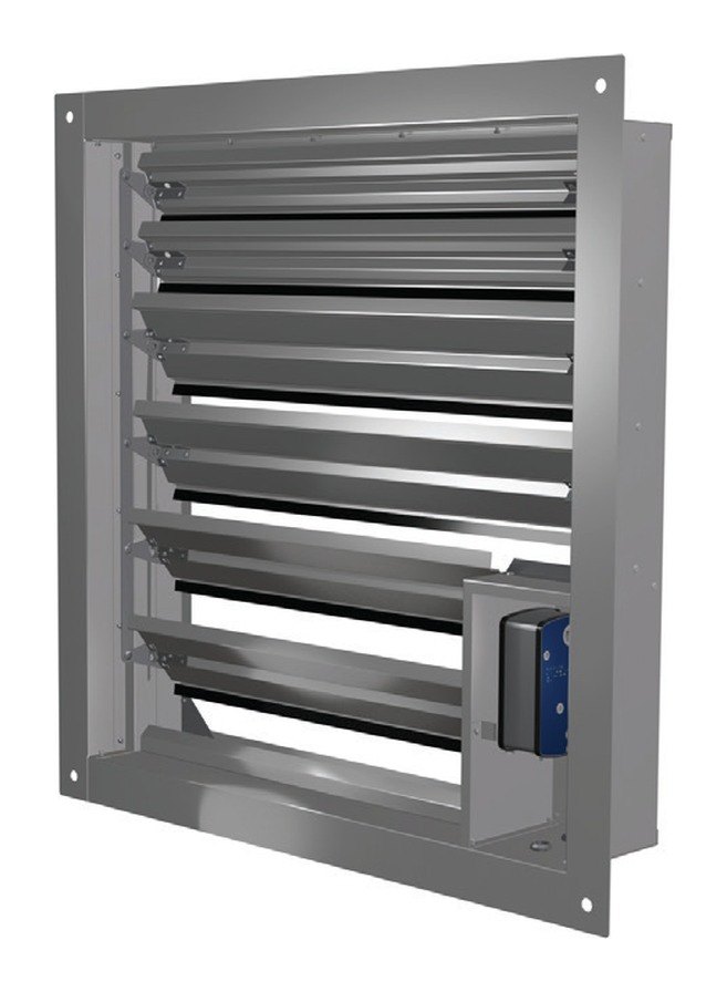 Клапан дымоудаления ДМУ-МС 350×700 многостворчатый Клапан дымоудаления ДМУ-МС 350×700 многостворчатый