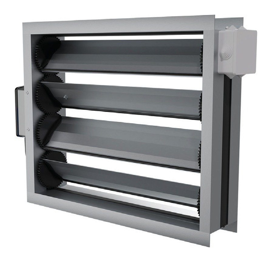 Воздушный клапан с электроподогревом ВКп 700×500 Воздушный клапан с электроподогревом ВКп 700×500