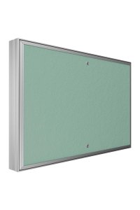 Люк ревизионный D Ceramo Base 600х400 скрытый монтаж съемный алюминий EVECS